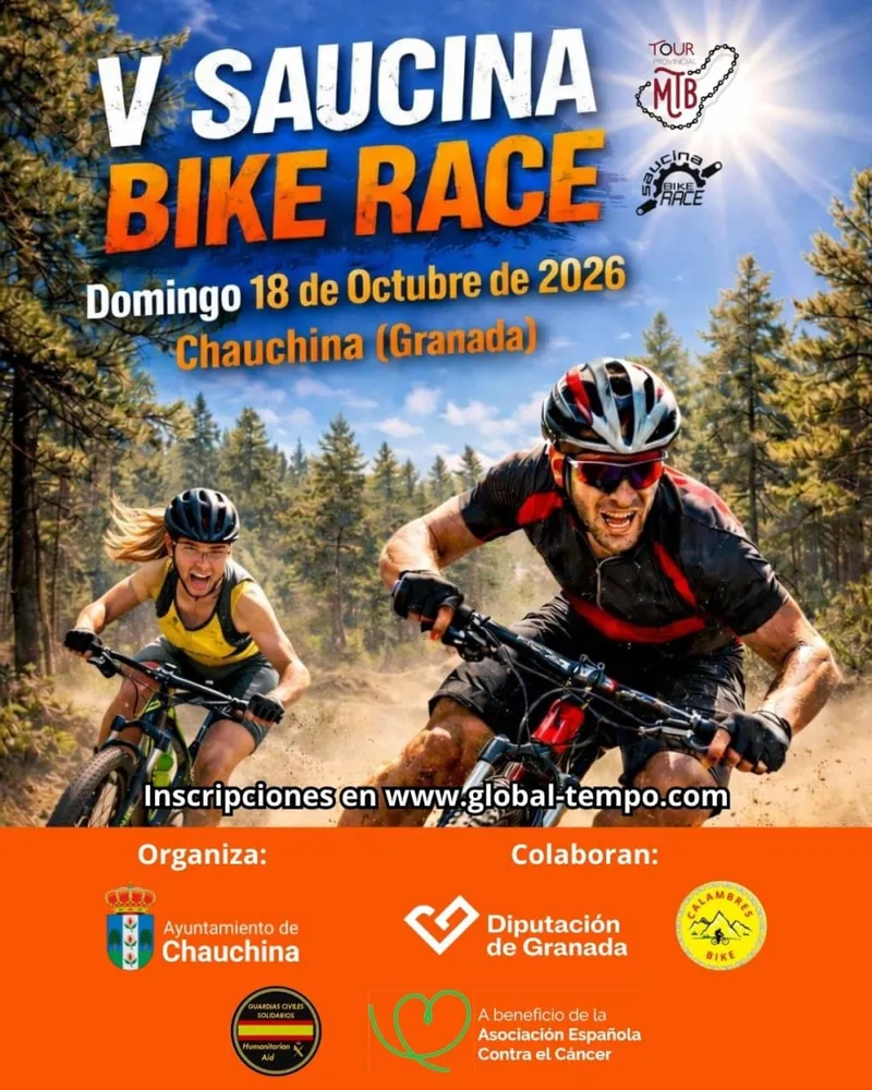 Chauchina acoge la V Saucina Bike Race el 18 de octubre