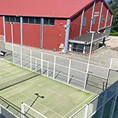 Crecente renueva su pabellón y avanza en la construcción de un gimnasio y pistas de pádel