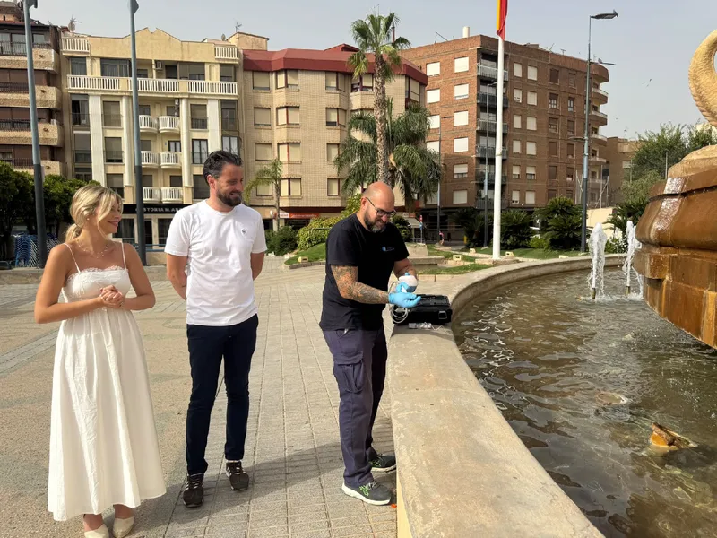 Lorca concluye la campaña de prevención de legionelosis en fuentes ornamentales sin incidencias