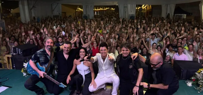 David Civera y Peterpunk & The Diablo Band triunfan en la Feria de Tomares