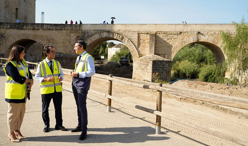 La Junta de Andalucía restaura el histórico Puente Romano de Córdoba