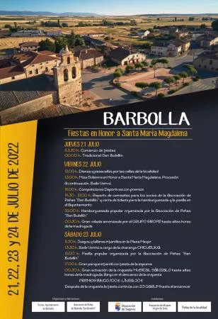 Barbolla celebra las fiestas en honor a Santa María Magdalena del 21 al 24 de julio