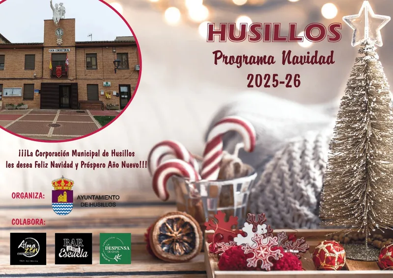 Husillos celebra la Navidad con un programa repleto de actividades para todos los públicos