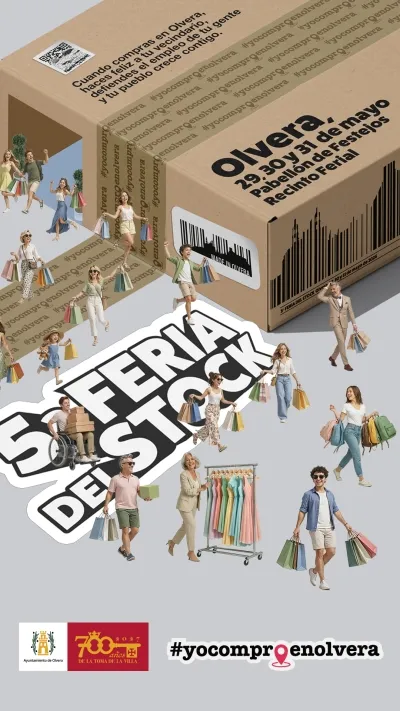 Olvera celebra su 5ª Feria del Stock con ofertas y actividades familiares