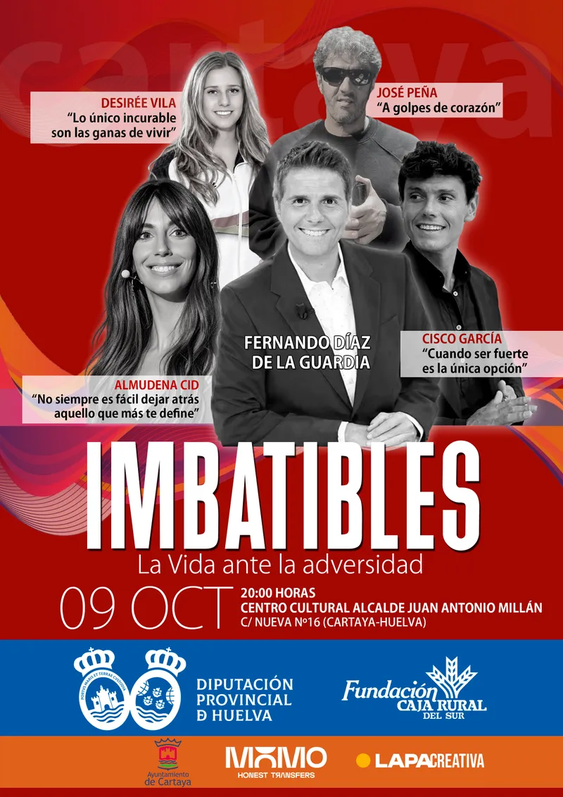 Cartaya celebra la gala "Imbatibles" con Fernando Díaz de la Guarda