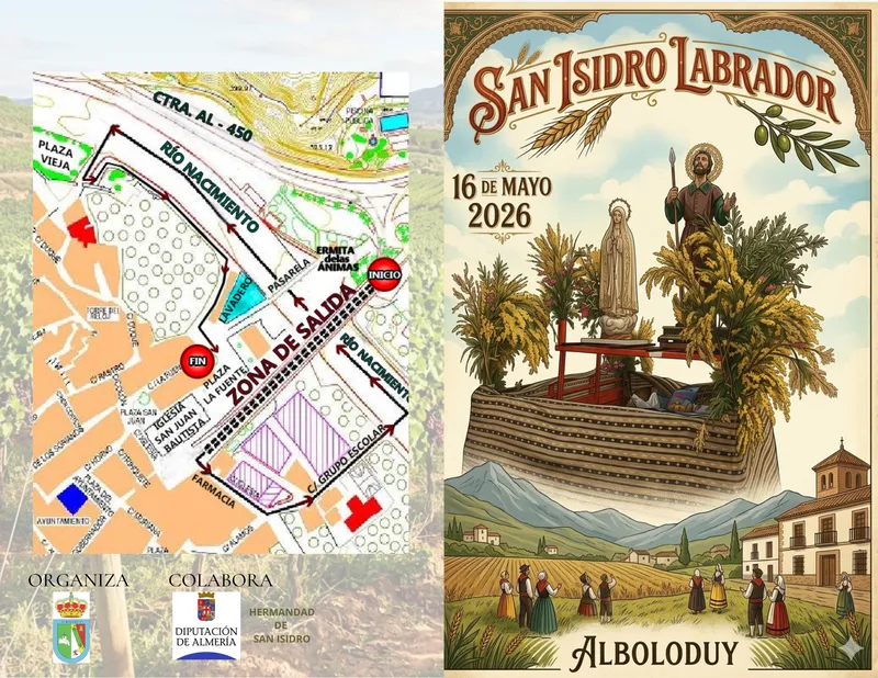 Alboloduy celebra la tradicional Romería en honor a San Isidro Labrador