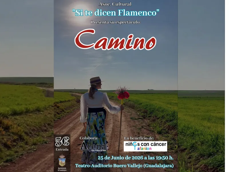 El arte flamenco se une a la causa solidaria en Guadalajara con el espectáculo "Camino"