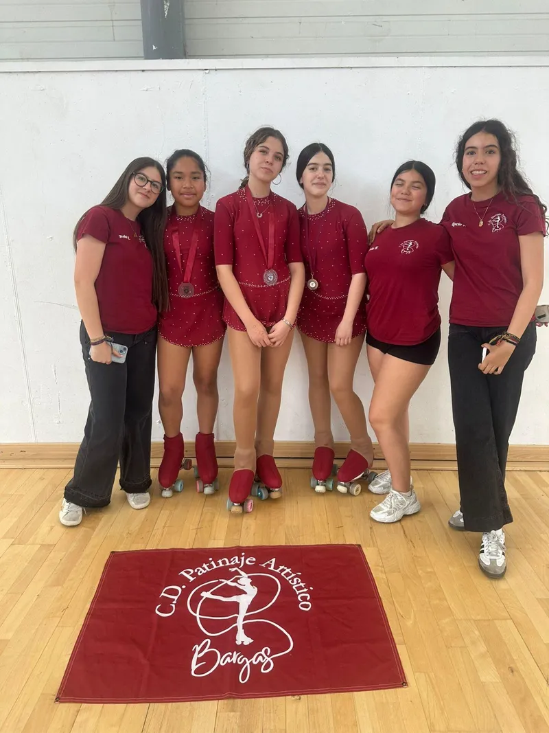 Patinadoras de Bargas logran podios y ascensos en Talamanca y Villaseca