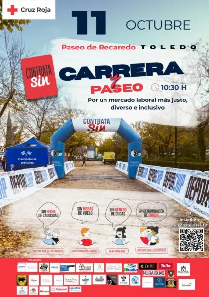 Toledo celebra la II Carrera y Paseo Inclusivo 'Contrata Sin' para promover la inclusión laboral