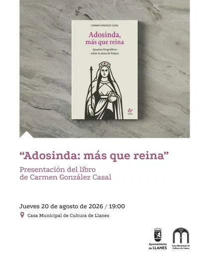 Llanes acoge la presentación del libro 'Adosinda, más que reina'