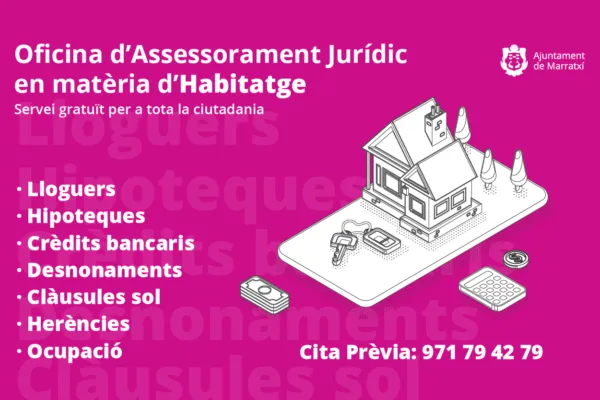 Marratxí impulsa ayudas para el IBI y asesora sobre vivienda y energía
