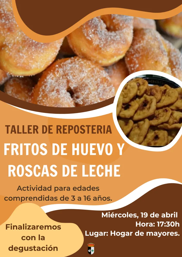 Herreruela celebra un taller de repostería de dulces típicos el 19 de abril