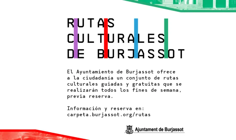 Burjassot lanza sus Rutas Culturales gratuitas para descubrir su patrimonio e historia