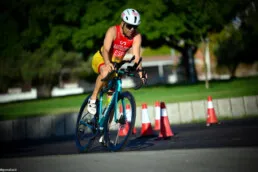 Juan Francisco Hernández, subcampeón de España de triatlón paralímpico en categoría PTS3