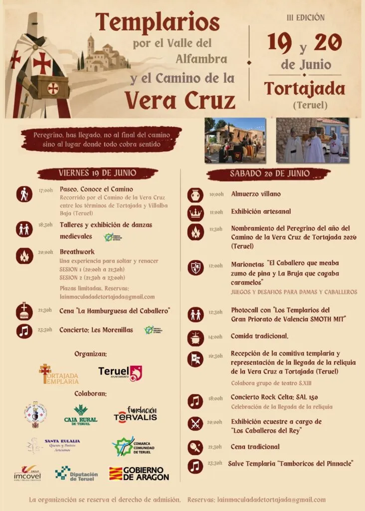 Tortajada revive su pasado templario con una gran recreación histórica