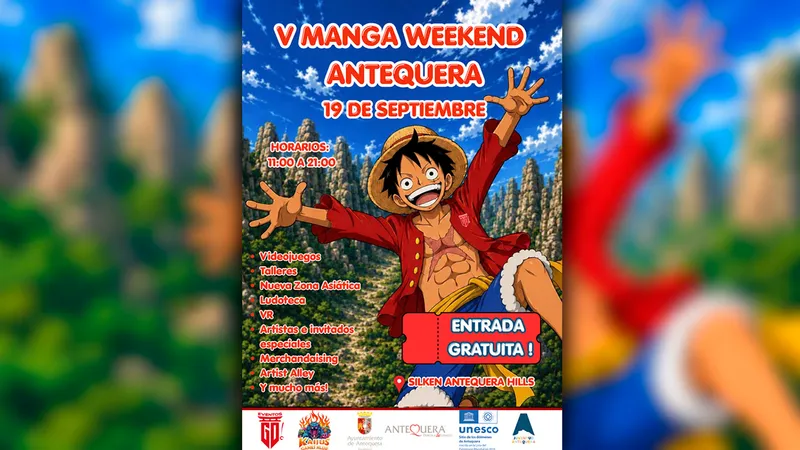 Antequera celebra su V Manga Weekend con zona asiática, cosplay y K-Pop