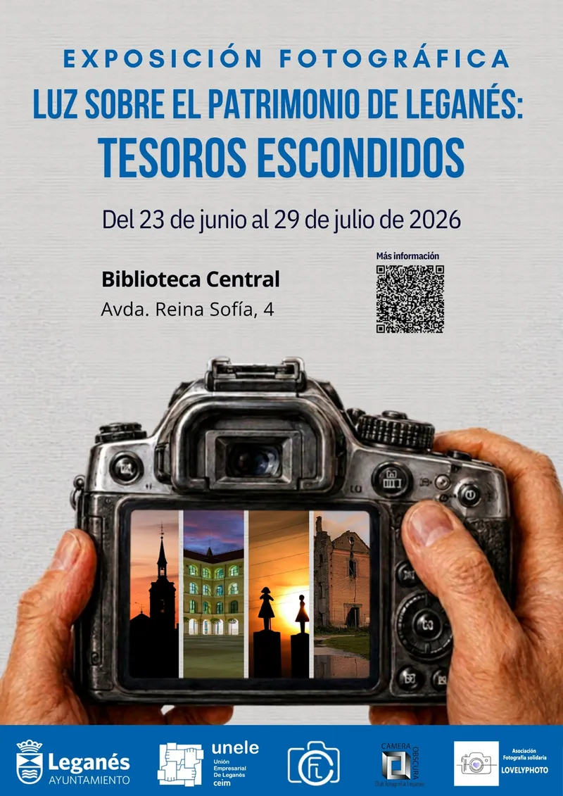 Leganés exhibe su patrimonio oculto en la II edición del concurso fotográfico 'Luz sobre el Patrimonio'