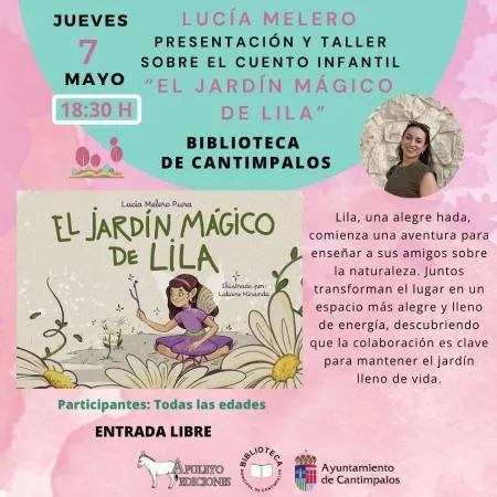 Cantimpalos celebra el Día del Libro con un taller infantil sobre "El jardín mágico de Lila"