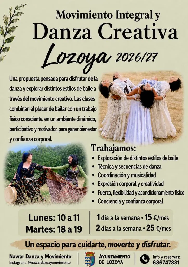 Lozoya celebra una jornada de danza creativa para todos los públicos