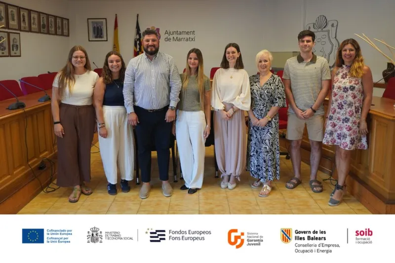 Marratxí incorpora cuatro jóvenes cualificados para impulsar el empleo juvenil