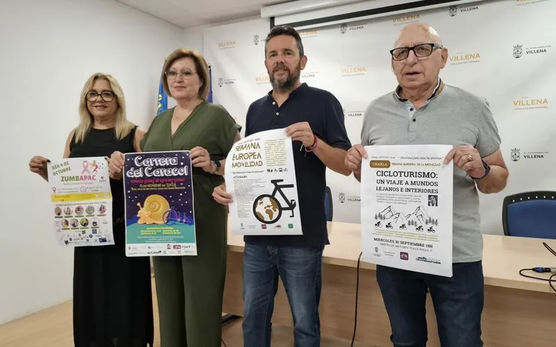 Villena celebra el Día Sin Coche con actividades y la participación de asociaciones locales