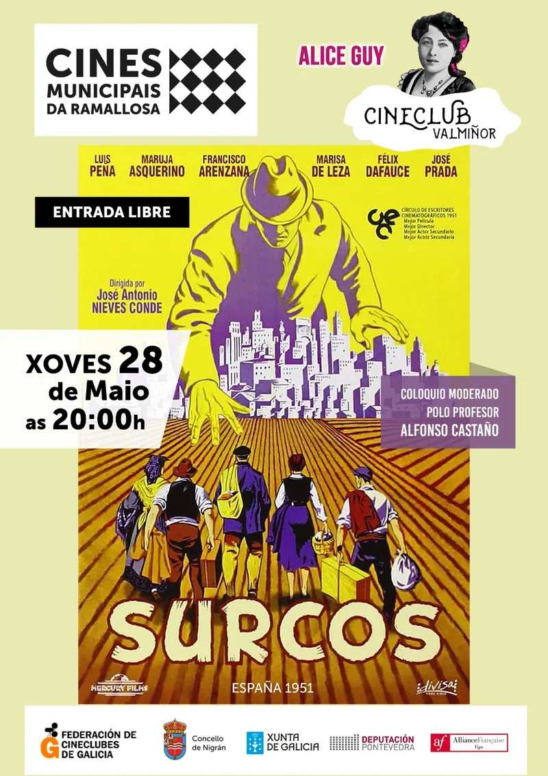 El Cineclub Val Miñor proyecta la obra pionera de Alice Guy 'Surcos'
