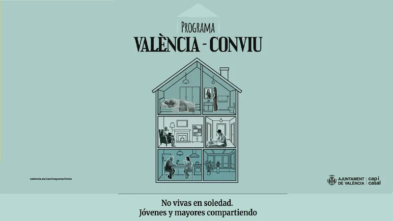 València Conviu: programa de convivencia entre mayores y universitarios