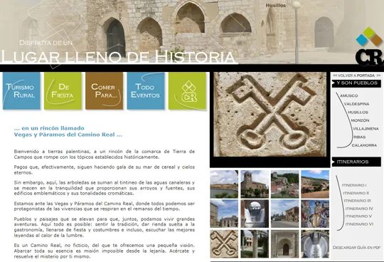 Husillos promociona sus encantos turísticos y el Camino Real