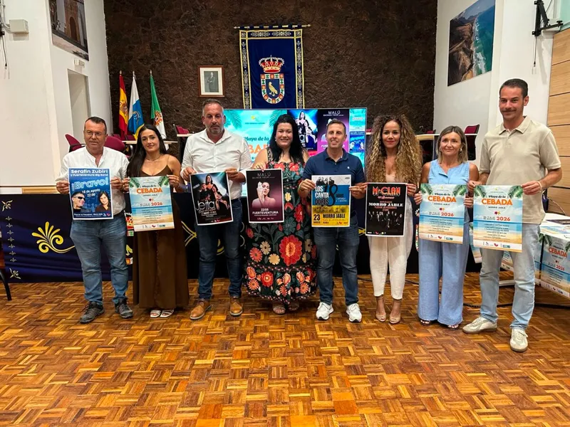 Malú, M-Clan y Pepe Viyuela protagonizan la 32ª Semana Cultural de Playa de La Cebada en Pájara
