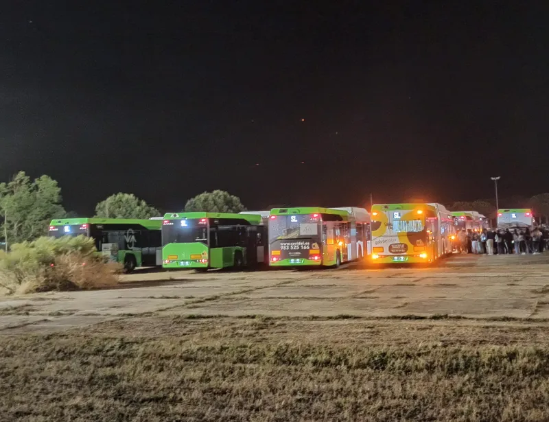 Valladolid refuerza el transporte público para el concierto de Dani Martín