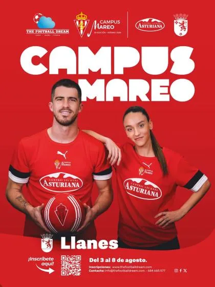 Llanes acoge el Campus Mareo Itinerante de fútbol para jóvenes talentos