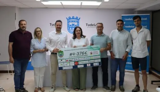 El Club Deportivo Lourdes recauda 4.376 euros para la Asociación ANDAR en un torneo solidario