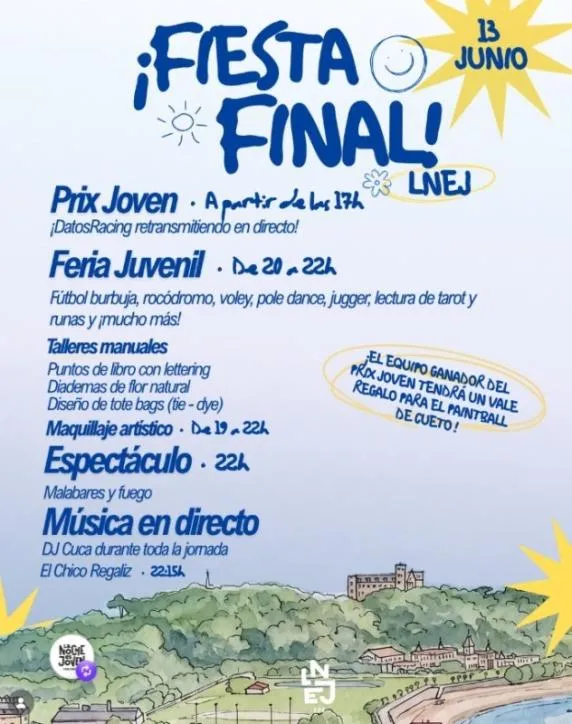Santander cierra la primavera con la gran fiesta final de La Noche es Joven
