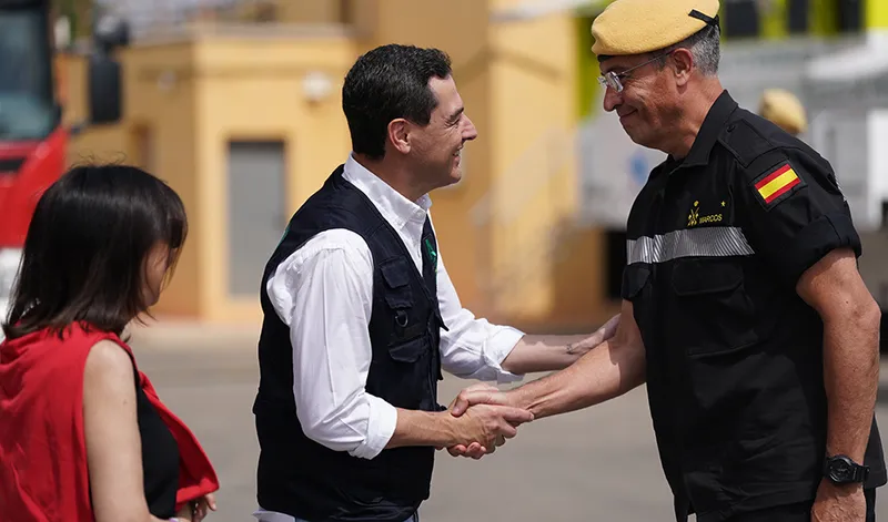 Estabilizado el incendio de Los Gallardos: regresan los vecinos desalojados