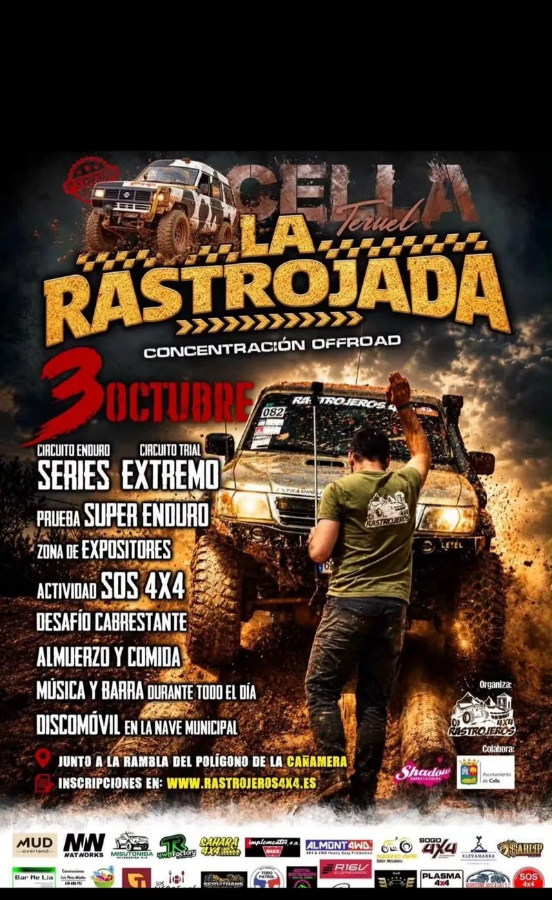 Cella se prepara para La Rastrojada, la primera jornada dedicada al mundo del 4x4