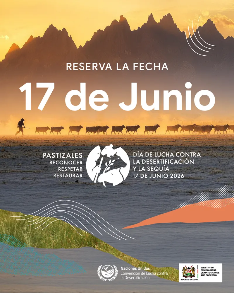 Día Mundial de Lucha contra la Desertificación y la Sequía: foco en los pastizales