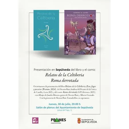 Sepúlveda acoge la presentación del libro y cómic 'Relatos de la Celtiberia'