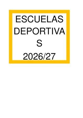 Navalmanzano abre inscripciones para escuelas deportivas infantiles