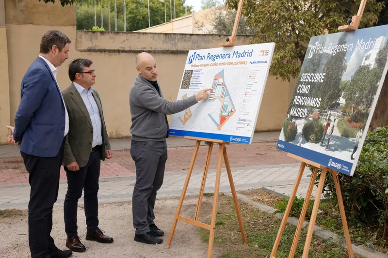 Madrid inicia la regeneración del Poblado Dirigido de Caño Roto Sur en Latina
