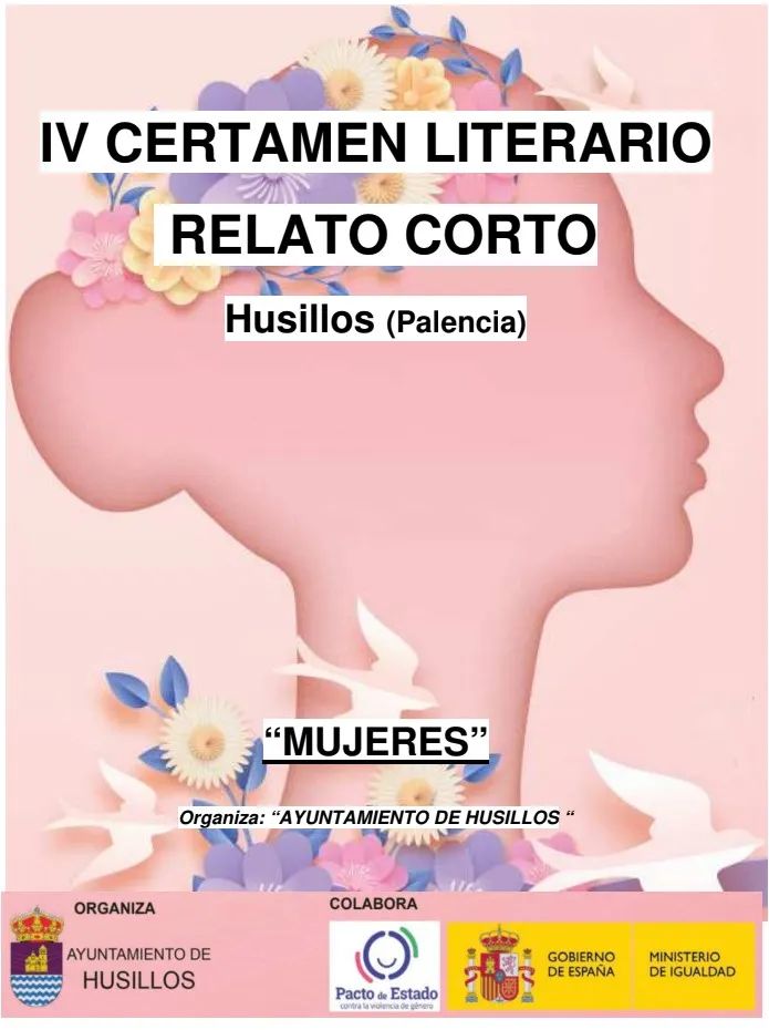 Husillos convoca el V Certamen Literario de Relato Corto "Mujeres"