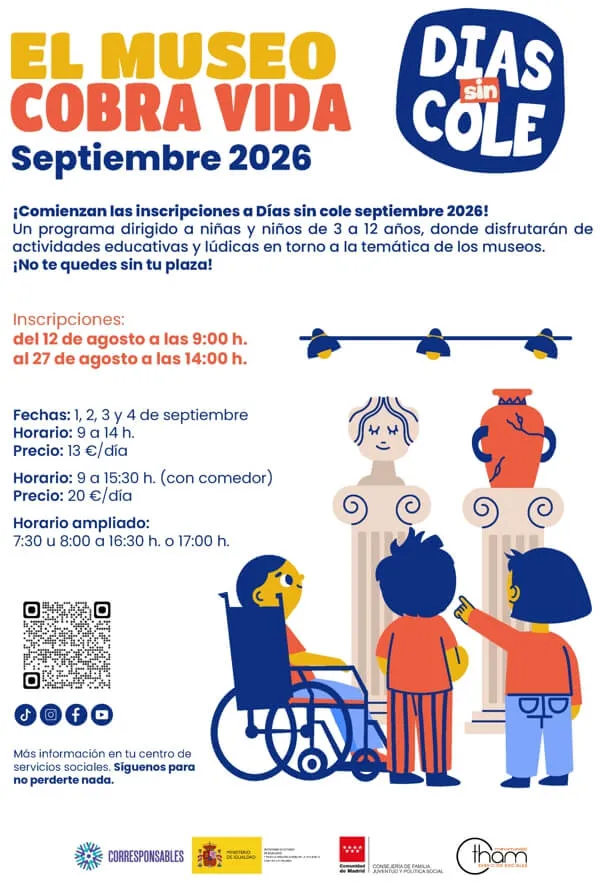 Moralzarzal abre inscripciones para los 'Días sin Cole' de septiembre