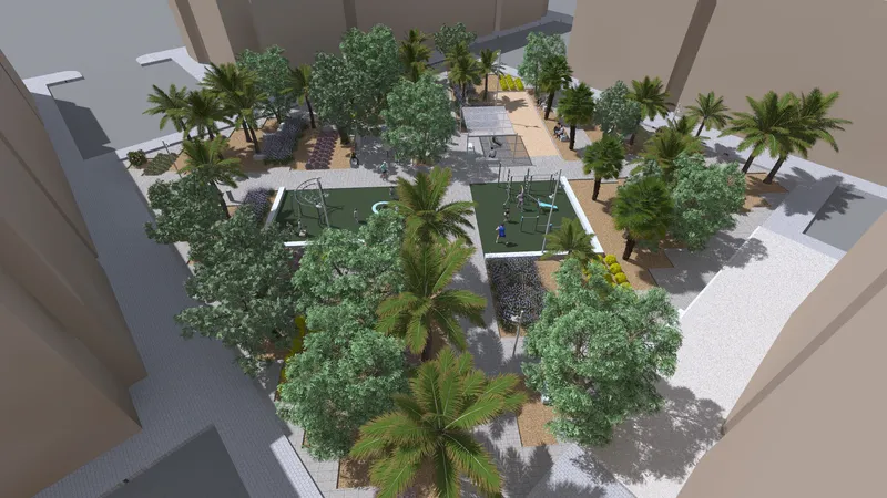 Remodelación integral del jardín de la plaza del Cronista Francesc Momblanch en La Malva-rosa