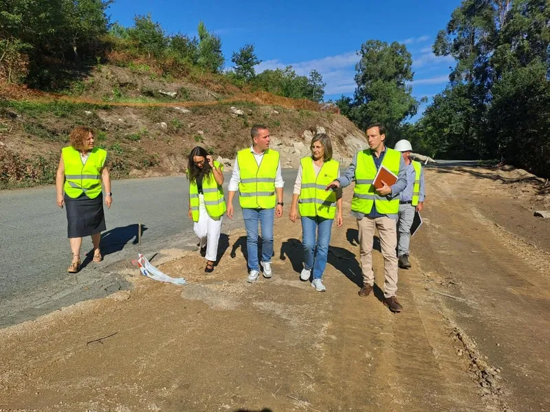 La Diputación de Pontevedra invierte más de 1,2 millones en mejorar la seguridad vial en Moraña
