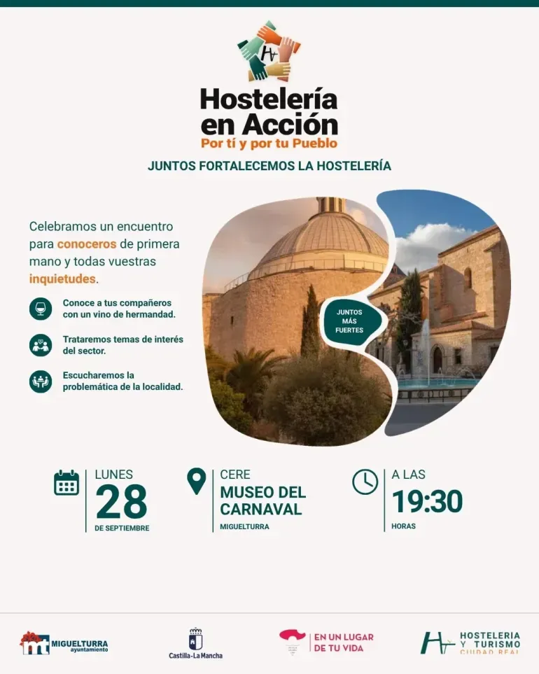Miguelturra acoge un encuentro para impulsar la hostelería y el emprendimiento local