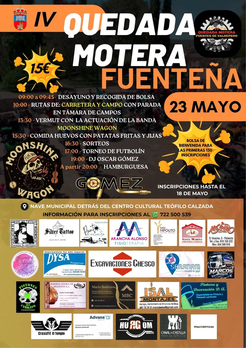 IV Quedada Motera Fuenteña: fecha y cómo inscribirse