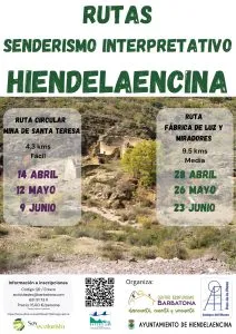 Hiendelaencina organiza rutas senderistas interpretativas para abril