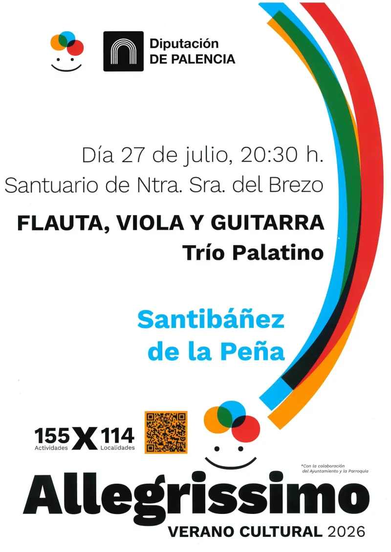El Trío Palantio ofrecerá un concierto de cámara en el Santuario del Brezo