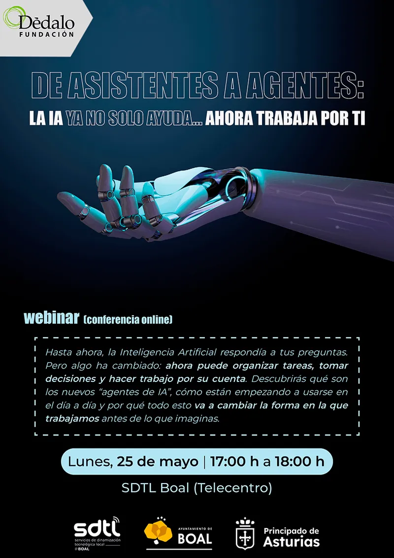 Boal acoge un webinar sobre el avance de la Inteligencia Artificial y sus agentes
