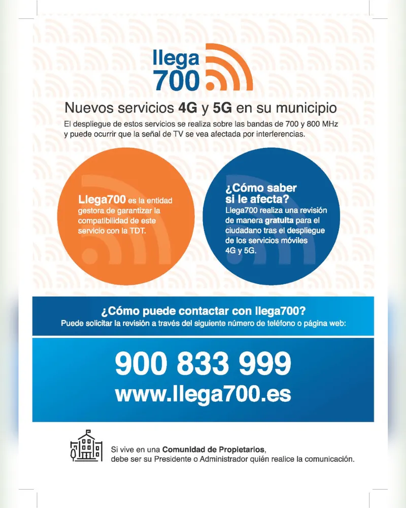 Activación de la red 5G en Santibáñez de la Peña: posibles interferencias en la TDT