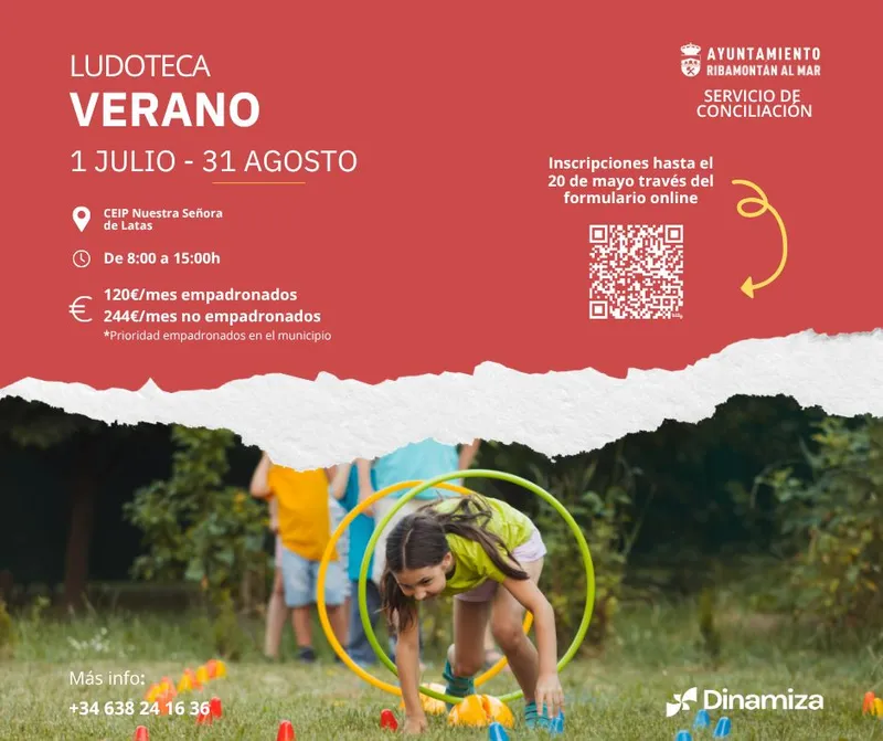 Ribamontán al Mar abre inscripciones para su ludoteca de verano